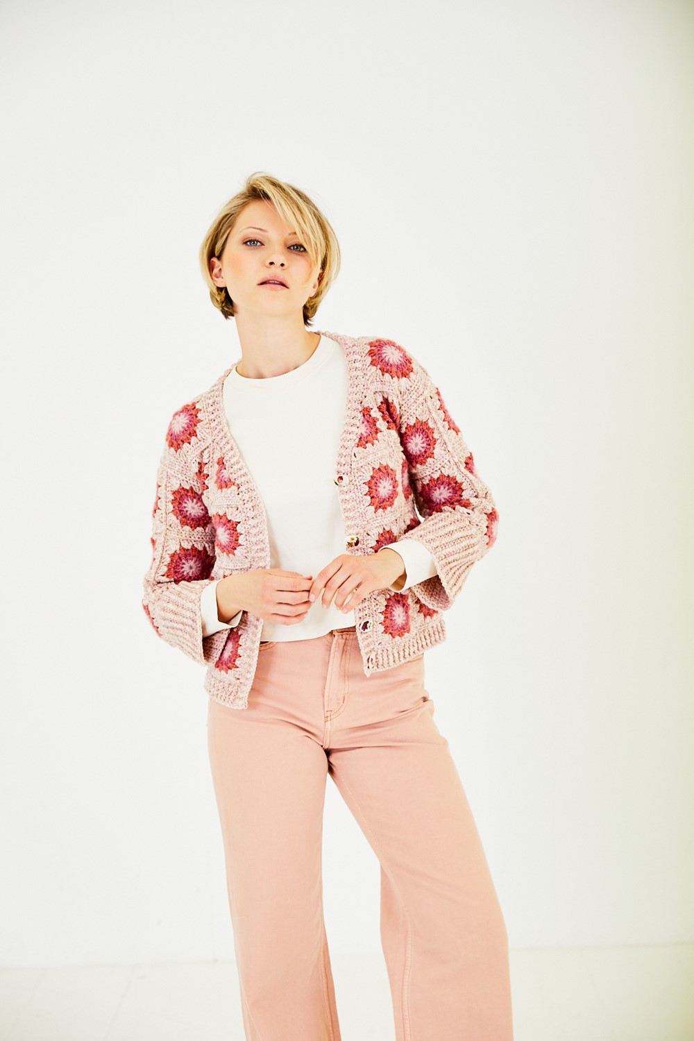 Stylecraft Serene Aran Cardigan Patten 10172